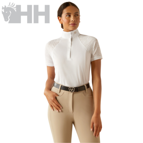POLO CONCURSO ARIAT APTOS VENT 2.0 MANGA CORTA MUJER